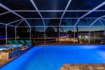 The Pool Featurs Bright LED Lights